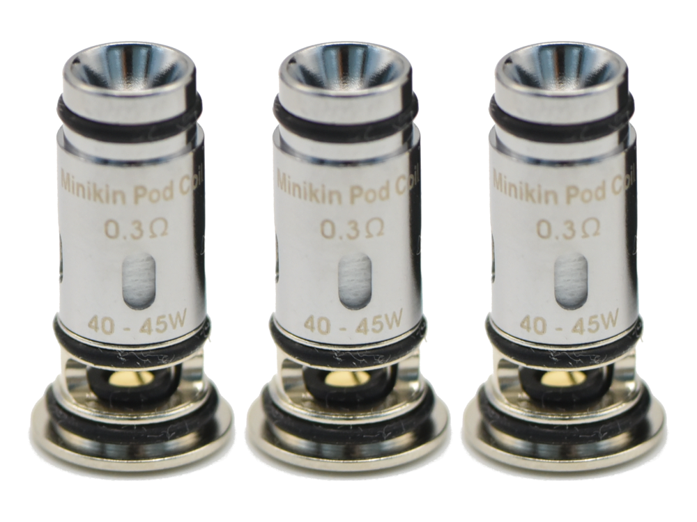AsMODus - Minikin Pod - 0.3 Ohm / 0.8 Ohm Heads (3 pieces)