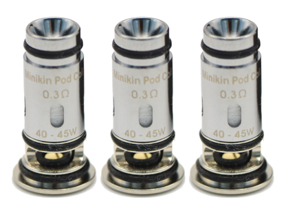 AsMODus - Minikin Pod - 0.3 Ohm / 0.8 Ohm Heads (3 pieces)