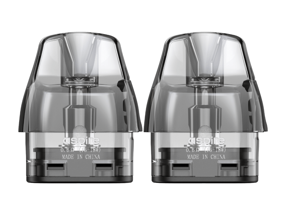 Aspire - Minican - 3ml Pods mit Head (2 Stück) - 1er Packung 0,6 Ohm - Vapes4you