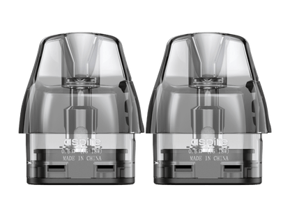 Aspire - Minican - 3ml Pods mit Head (2 Stück) - 1er Packung 0,6 Ohm - Vapes4you
