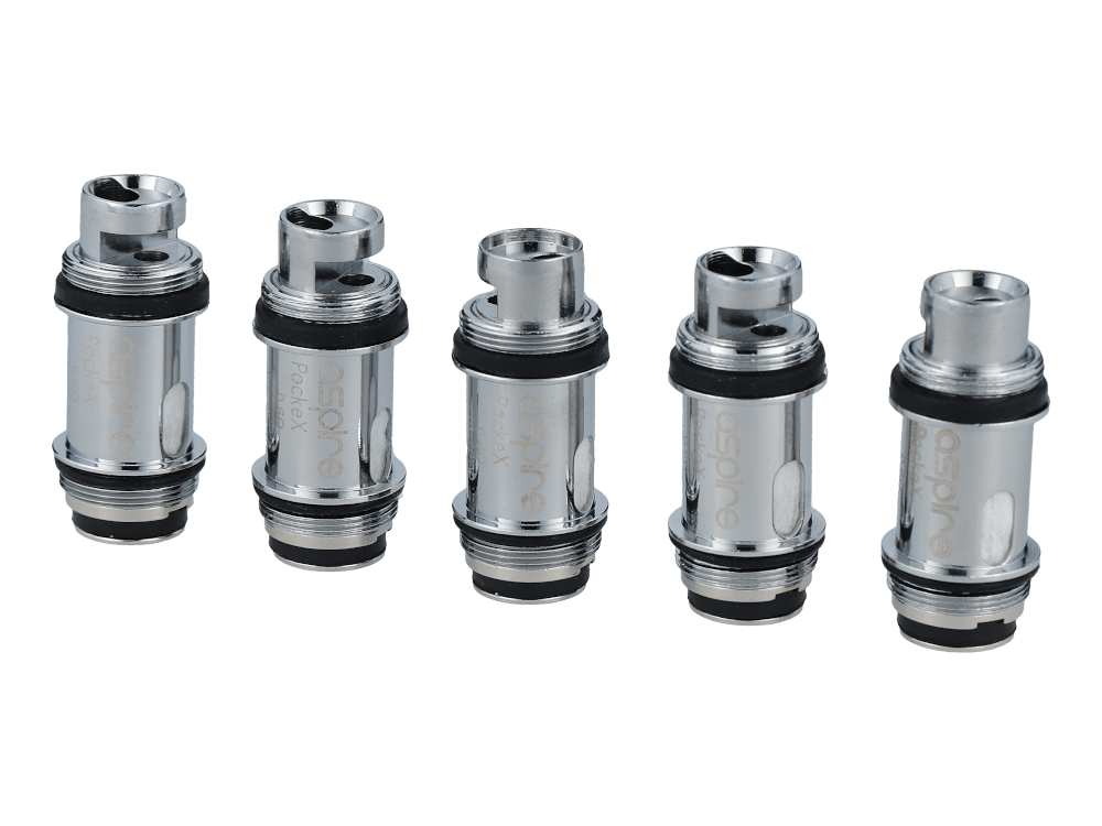 Aspire - PockeX - Heads (5 Stück) - 1er Packung 0,6 Ohm - Vapes4you