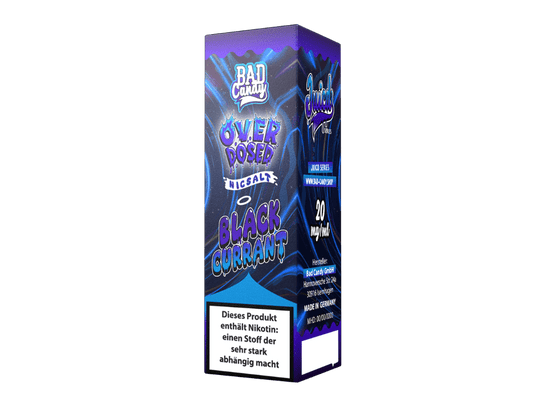 Bad Candy Liquids - Juicd - Blackcurrant - 10ml Fertigliquid (Nikotinsalz) - Blackcurrant 1er Packung 20 mg/ml - Vapes4you