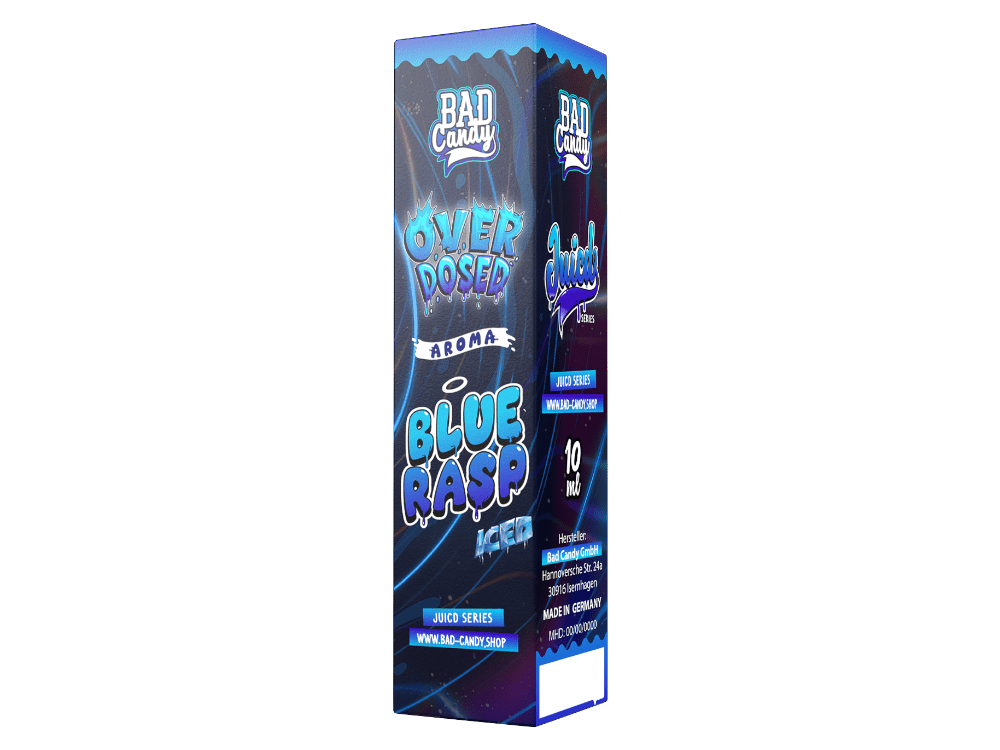Bad Candy Liquids - Juicd - Blue Rasp - Longfill Aroma 10ml (60ml Flasche) - Blue Rasp 1er Packung - Vapes4you
