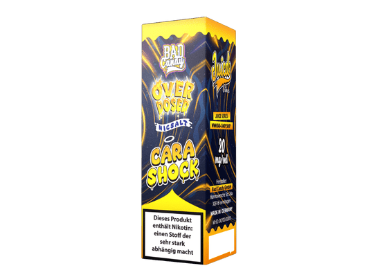 Bad Candy Liquids - Juicd - Cara Shock - 10ml Fertigliquid (Nikotinsalz) - Cara Shock 1er Packung 20 mg/ml - Vapes4you