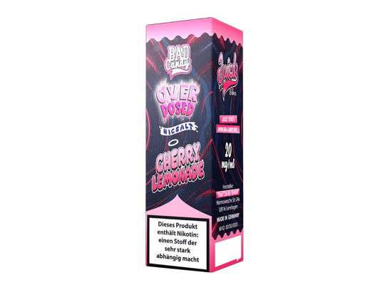 Bad Candy Liquids - Juicd - Cherry Lemonade - 10ml Fertigliquid (Nikotinsalz) - Cherry Lemonade 1er Packung 20 mg/ml - Vapes4you