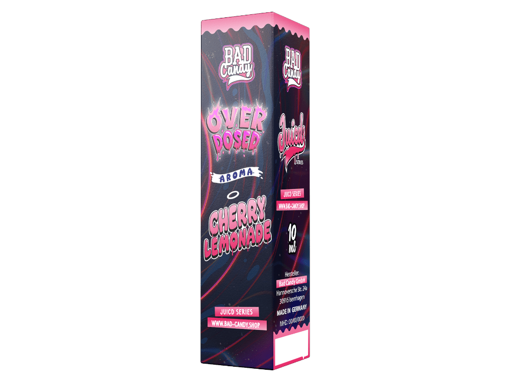Bad Candy Liquids - Juicd - Cherry Lemonade - Longfill Aroma 10ml (60ml Flasche) - Cherry Lemonade 1er Packung - Vapes4you