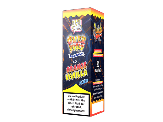Bad Candy Liquids - Juicd - Orange Vanilla - 10ml Fertigliquid (Nikotinsalz) - Orange Vanilla 1er Packung 20 mg/ml - Vapes4you