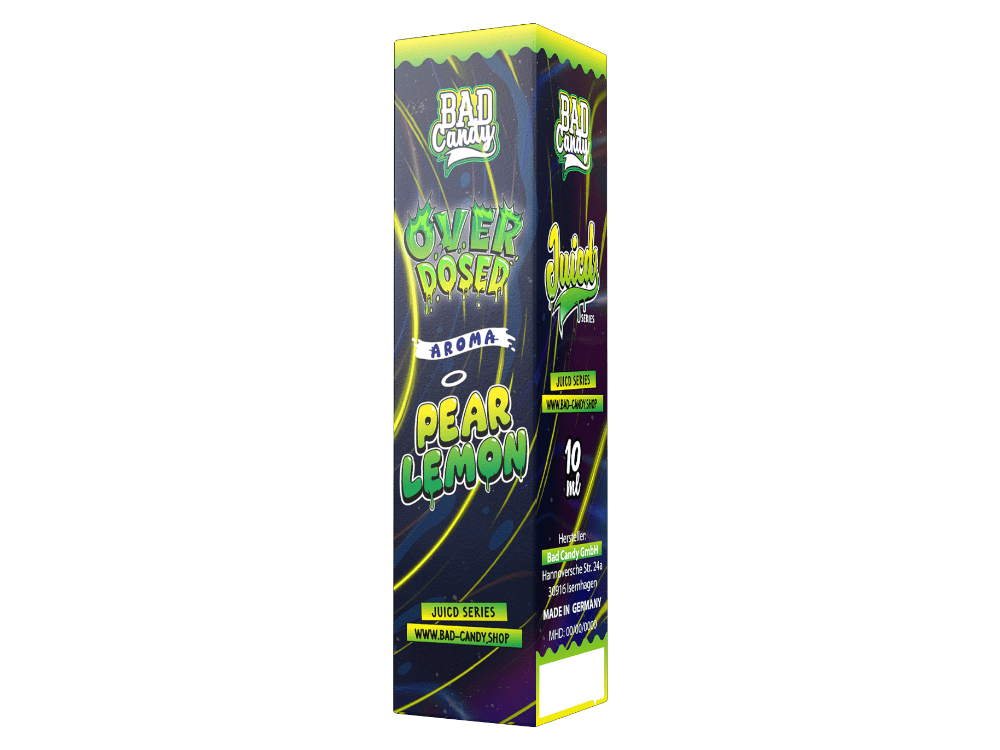 Bad Candy Liquids - Juicd - Pear Lemon - Longfill Aroma 10ml (60ml Flasche) - Pear Lemon 1er Packung - Vapes4you