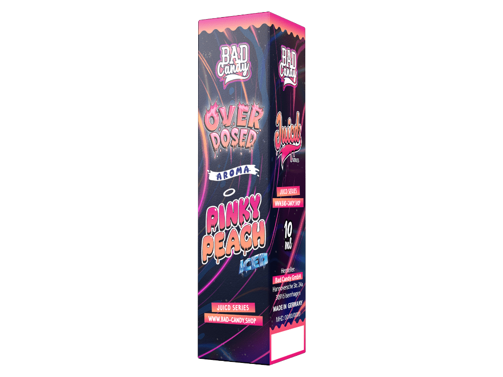 Bad Candy Liquids - Juicd - Pinky Peach - Longfill Aroma 10ml (60ml Flasche) - Pinky Peach 1er Packung - Vapes4you