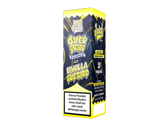 Bad Candy Liquids - Juicd - Vanilla Custard - 10ml Fertigliquid (Nikotinsalz) - Vanilla Custard 1er Packung 20 mg/ml - Vapes4you