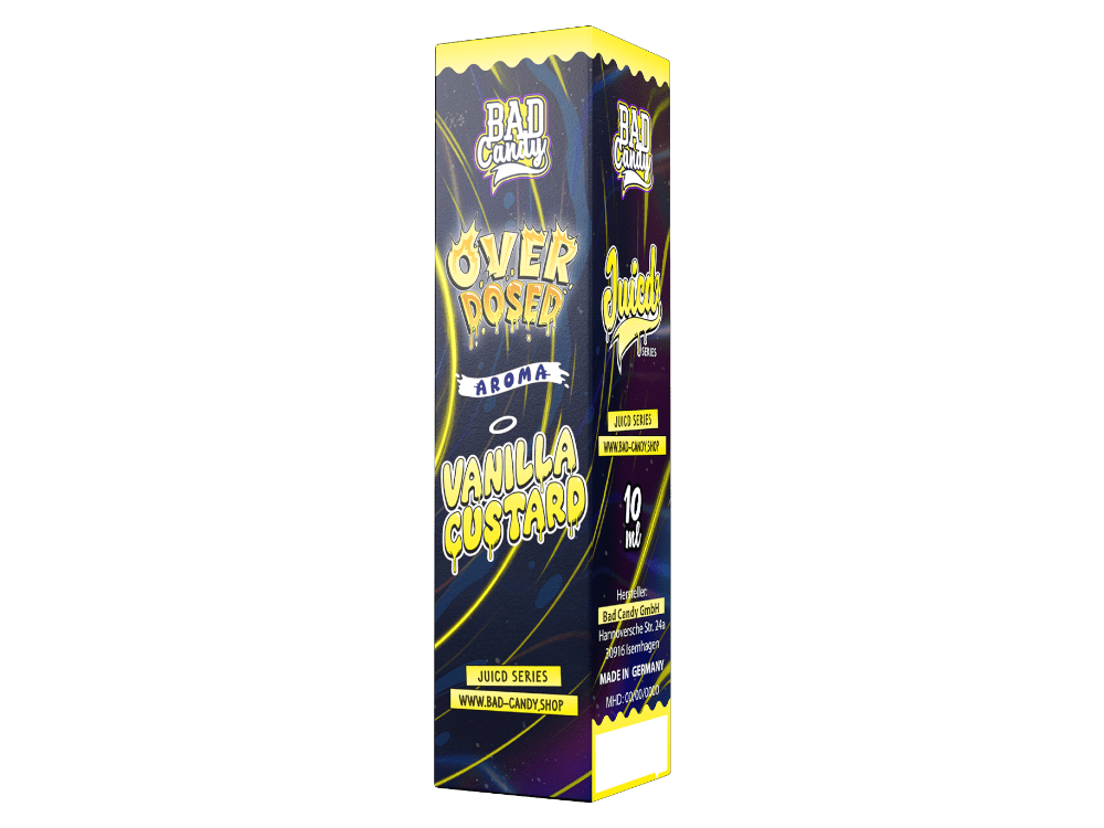 Bad Candy Liquids - Juicd - Vanilla Custard - Longfill Aroma 10ml (60ml Flasche) - Vanilla Custard 1er Packung - Vapes4you