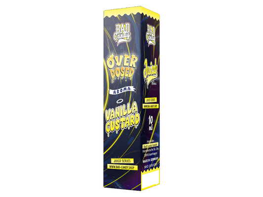 Bad Candy Liquids - Juicd - Vanilla Custard - Longfill Aroma 10ml (60ml Flasche) - Vanilla Custard 1er Packung - Vapes4you