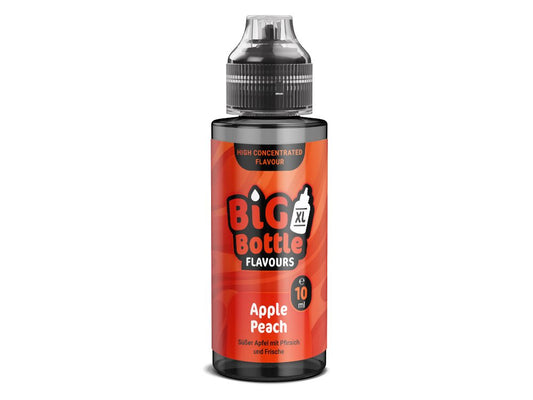 Big Bottle - Apple Peach - Longfill Aroma 10ml (120ml Flasche) - Apple Peach 1er Packung - Vapes4you