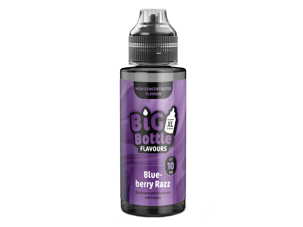 Big Bottle - Blueberry Razz - Longfill Aroma 10ml (120ml Flasche)