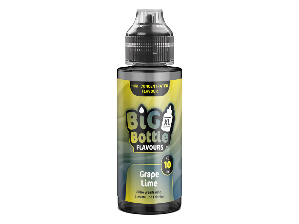 Big Bottle - Grape Lime - 10ml Longfill Aroma (120ml Flasche)