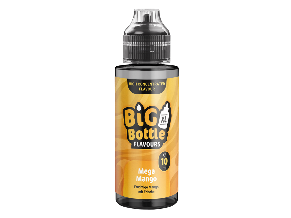 Big Bottle - Mega Mango - 10ml Longfill Aroma (120ml Flasche)