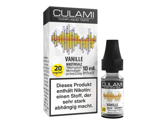 Culami - Vanille - 10ml Fertigliquid (Nikotinsalz)