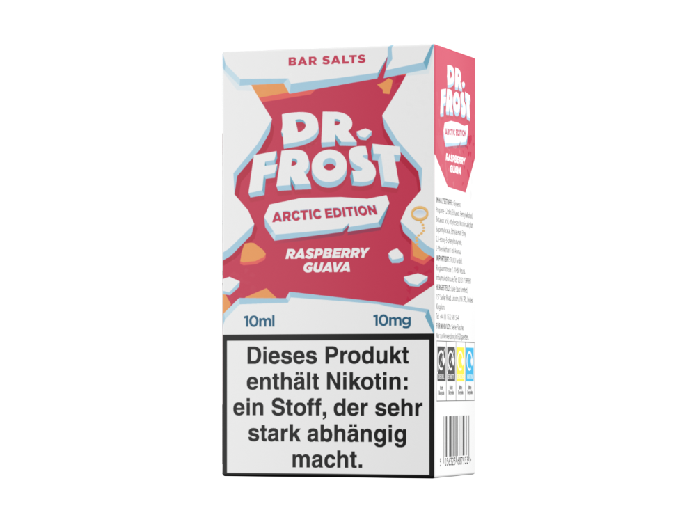 Dr. Frost - Arctic Edition - Raspberry Guava - 10ml Fertigliquid (Nikotinsalz)