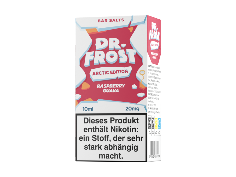 Dr. Frost - Arctic Edition - Raspberry Guava - 10ml Fertigliquid (Nikotinsalz)