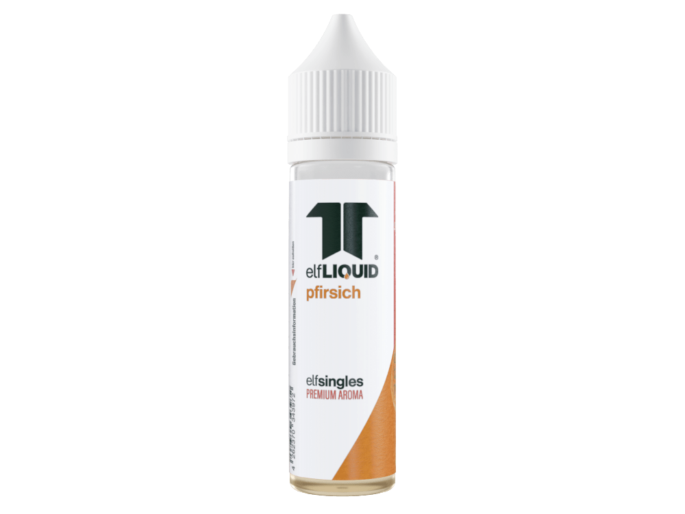 Elf - Liquid - Single - Pfirsich - Longfill Aroma 10ml (60ml Flasche) - Pfirsich 1er Packung - Vapes4you