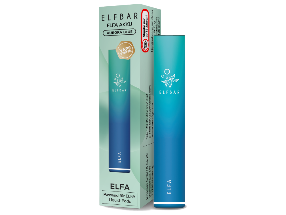 Elf Bar - Elfa - 500 mAh Akku (für Prefilled Pods)