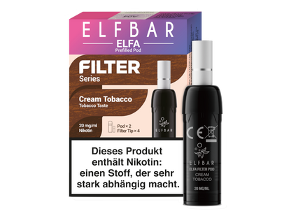 Elf Bar - Elfa - Filter Series - 2ml Prefilled Pods (2 Stück)