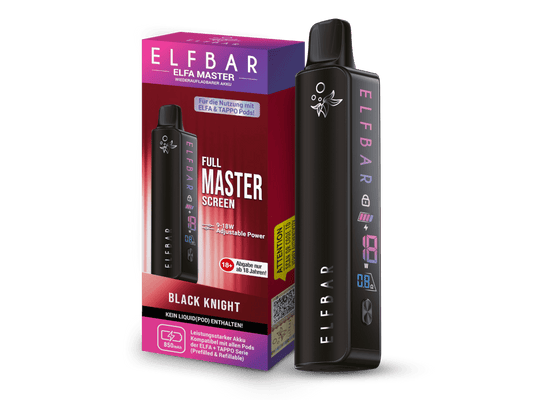 Elfbar - Elfa Master - 850mh Akku (für Prefilled Pods) - schwarz 1er Packung - Vapes4you
