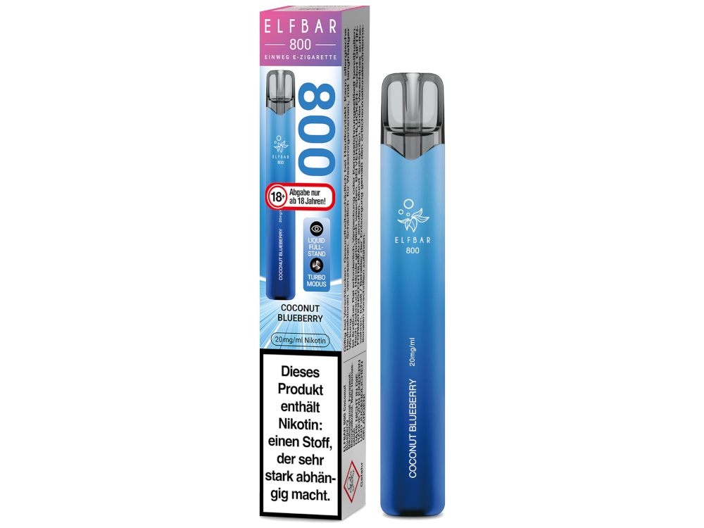 Elf Bar - 800 (Nikotinsalz) Vapes4you Elf Bar - 800 (Nikotinsalz) Vapes4you