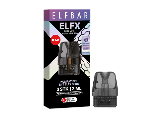 Elf Bar - Elfx - Leer-Pods (3 Stück)