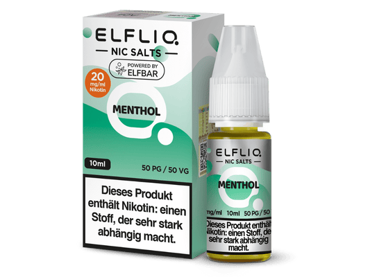 ELFLIQ - Menthol - 10ml Fertigliquid (Nikotinsalz) - 1er Packung 20 mg/ml - Vapes4you