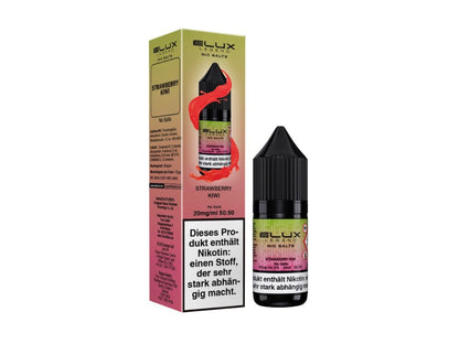 Elux - Strawberry Kiwi - 10ml Fertigliquid (Nikotinsalz) - Strawberry Kiwi 1er Packung 10 mg/ml - Vapes4you