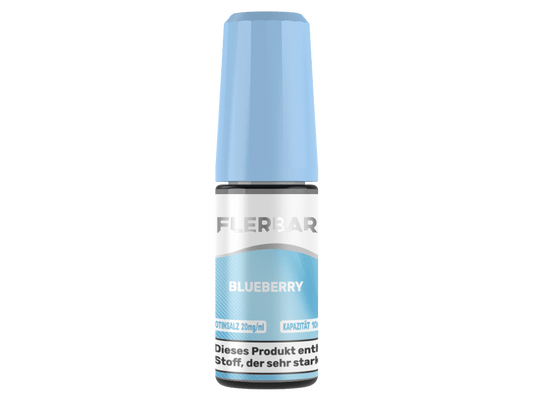 Flerbar Liquid - Blueberry - 10ml Fertigliquid (Nikotinsalz) - Blueberry 1er Packung 20 mg/ml - Vapes4you