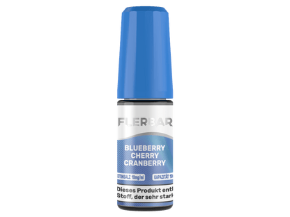 Flerbar Liquid - Blueberry Cherry Cranberry - 10ml Fertigliquid (Nikotinsalz) - Blueberry Cherry Cranberry 1er Packung 10 mg/ml - Vapes4you