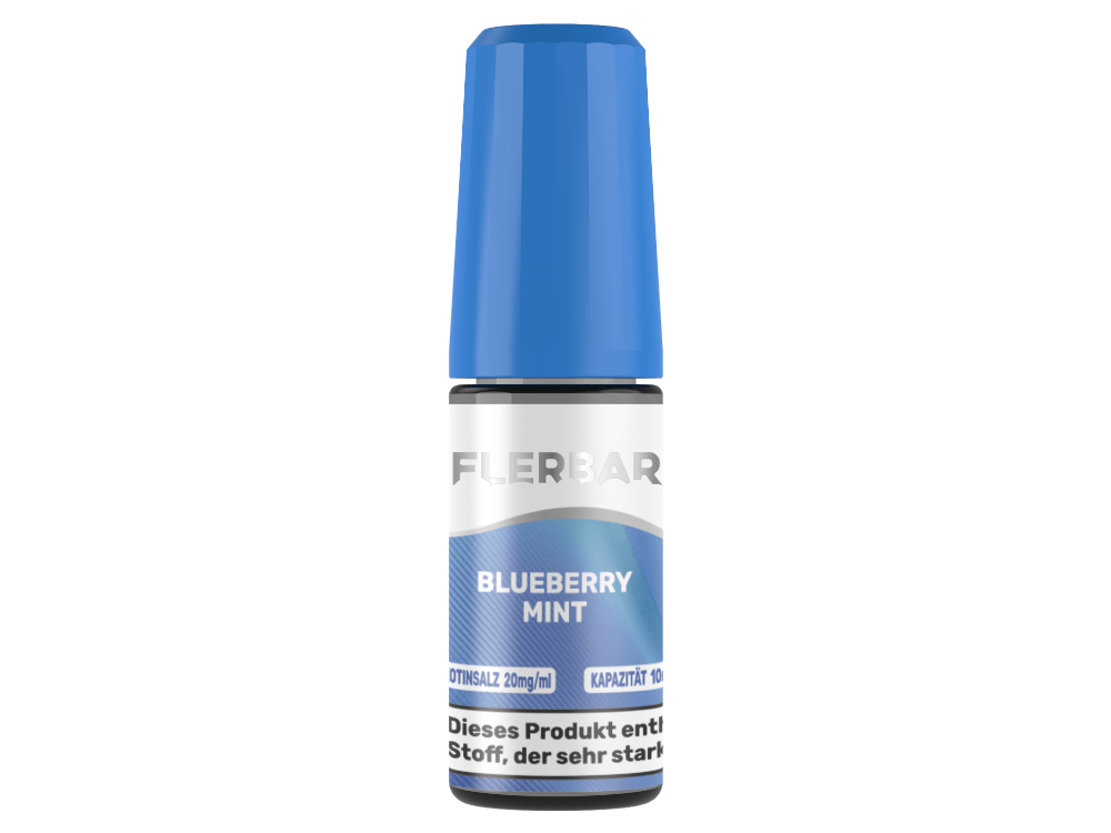 Flerbar Liquid - Blueberry Mint - 10ml Fertigliquid (Nikotinsalz) - Blueberry Mint 1er Packung 20 mg/ml - Vapes4you
