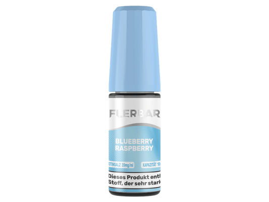 Flerbar Liquid - Blueberry Raspberry - 10ml Fertigliquid (Nikotinsalz) - Blueberry Raspberry 1er Packung 20 mg/ml - Vapes4you