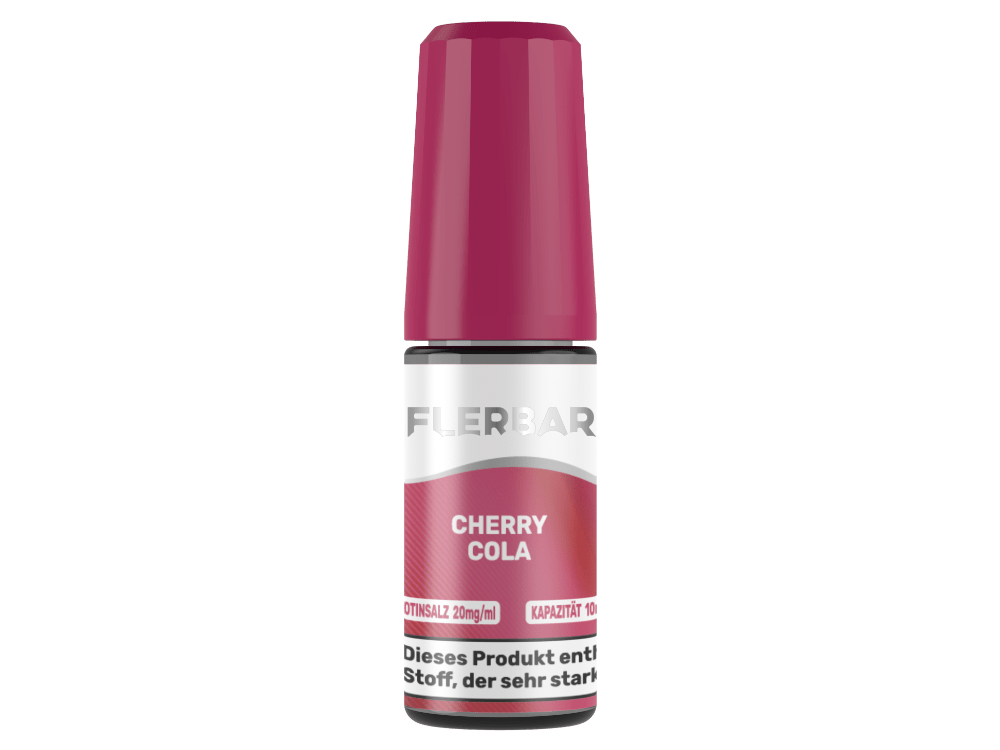 Flerbar Liquid - Cherry Cola - 10ml Fertigliquid (Nikotinsalz) - Cherry Cola 1er Packung 20 mg/ml - Vapes4you