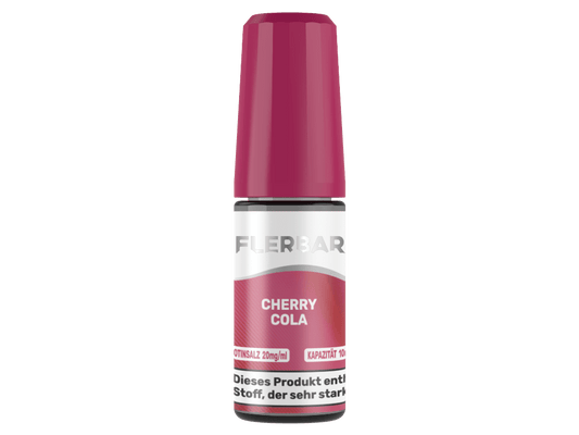 Flerbar Liquid - Cherry Cola - 10ml Fertigliquid (Nikotinsalz) - Cherry Cola 1er Packung 20 mg/ml - Vapes4you