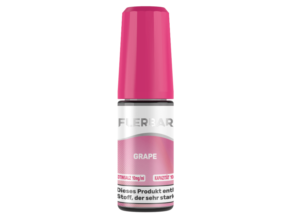 Flerbar Liquid - Grape - 10ml Fertigliquid (Nikotinsalz) - Grape 1er Packung 10 mg/ml - Vapes4you