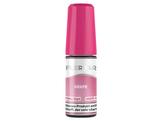 Flerbar Liquid - Grape - 10ml Fertigliquid (Nikotinsalz) - Grape 1er Packung 20 mg/ml - Vapes4you