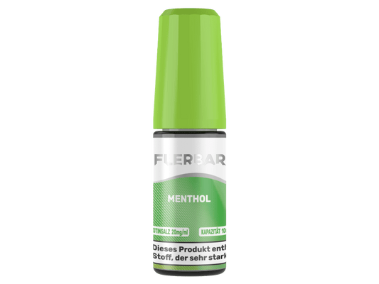 Flerbar Liquid - Menthol - 10ml Fertigliquid (Nikotinsalz) - Menthol 1er Packung 20 mg/ml - Vapes4you