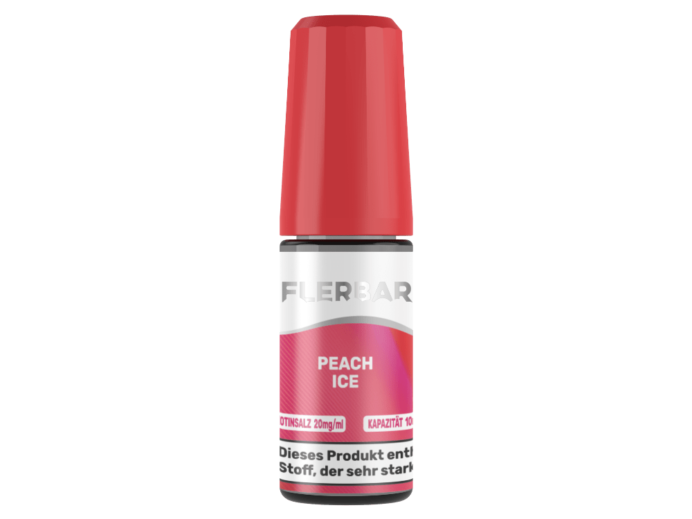 Flerbar Liquid - Peach Ice - 10ml Fertigliquid (Nikotinsalz) - Peach Ice 1er Packung 20 mg/ml - Vapes4you