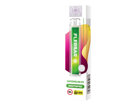 Flerbar - M - Einweg E - Zigarette (Nikotinfrei) - Watermelon Ice 1er Packung 0 mg/ml - Vapes4you