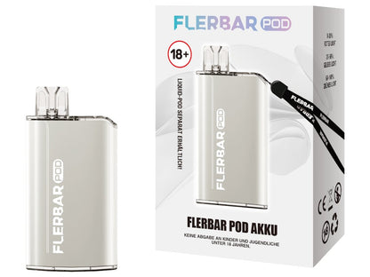 Flerbar - POD - 500mAh Akku (für Prefilled Pods) - grau 1er Packung - Vapes4you