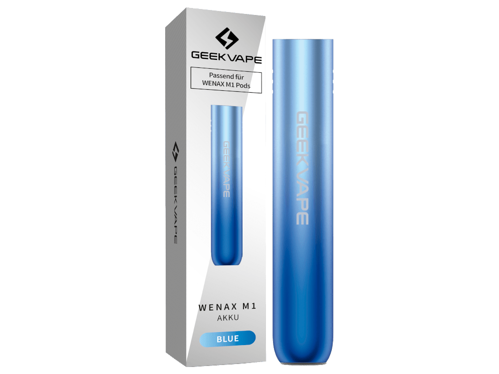 GeekVape - Wenax M1 - 800mAh Akku (für Prefilled Pods) - blau 1er Packung - Vapes4you