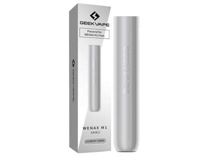 GeekVape - Wenax M1 - 800mAh Akku (für Prefilled Pods) - grau 1er Packung - Vapes4you