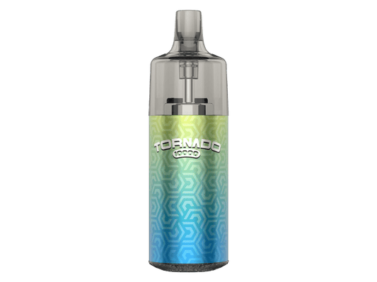 GOBAR - Tornado 10000 - Einweg E - Zigarette - blau - grün 1er Packung - Vapes4you