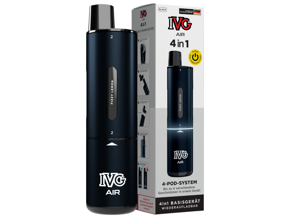 IVG - AIR 4in1 - 1100mAh Akku (für Prefilled Pods)