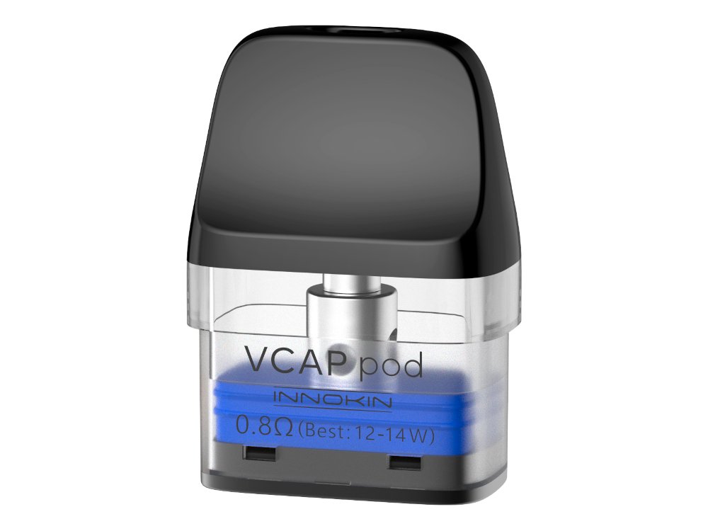 Innokin - VCap - 2ml Pod mit Head 0,6 Ohm / 0,8 Ohm / 1,2 Ohm - 1er Packung 0,8 Ohm - Vapes4you