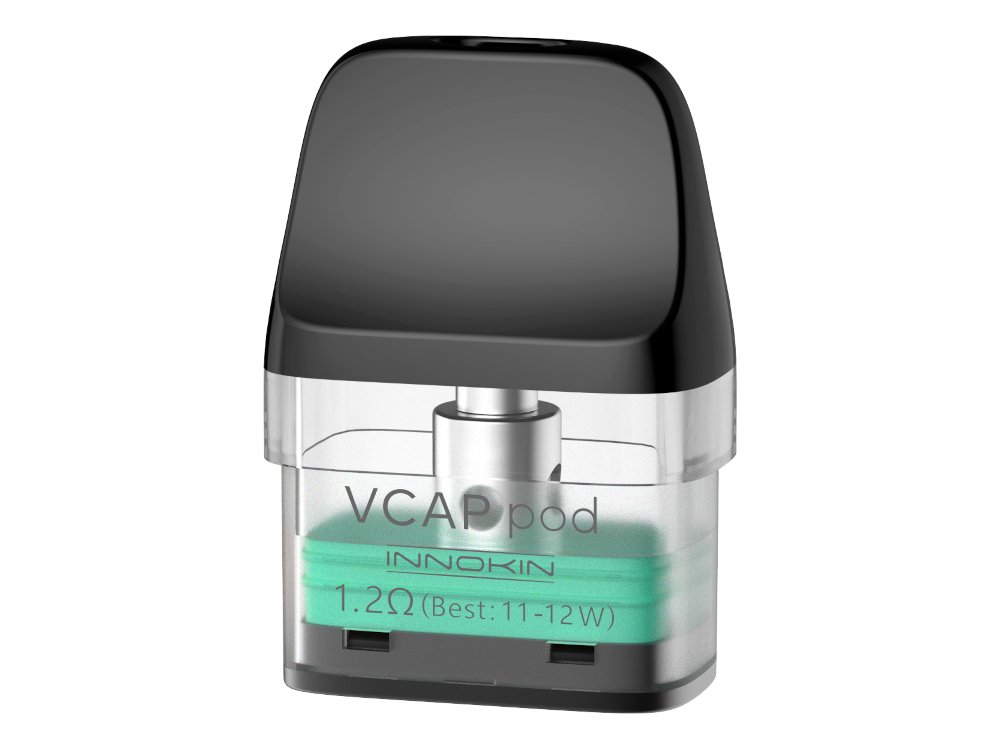 Innokin - VCap - 2ml Pod mit Head 0,6 Ohm / 0,8 Ohm / 1,2 Ohm - 1er Packung 1,2 Ohm - Vapes4you