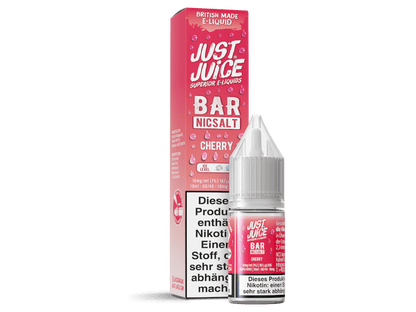 Just Juice - Bar - Cherry - 10ml Fertigliquid (Nikotinsalz) - Cherry 1er Packung 10 mg/ml - Vapes4you